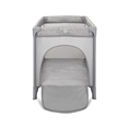 Baby Cot CARINA 2 Layers GREY Stars